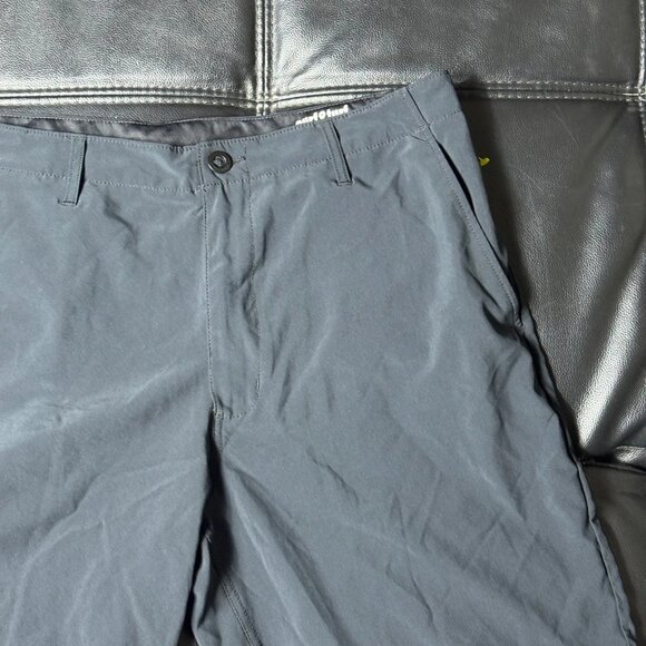 Volcom Men's Surf & Turf Hybrid Shorts Gray Flat Front 4-Way Stretch Size 36 - Picture 5 of 16